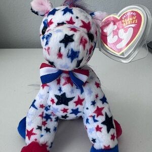 TY Beanie Baby - LEFTY 2004 the Donkey (6 inch)